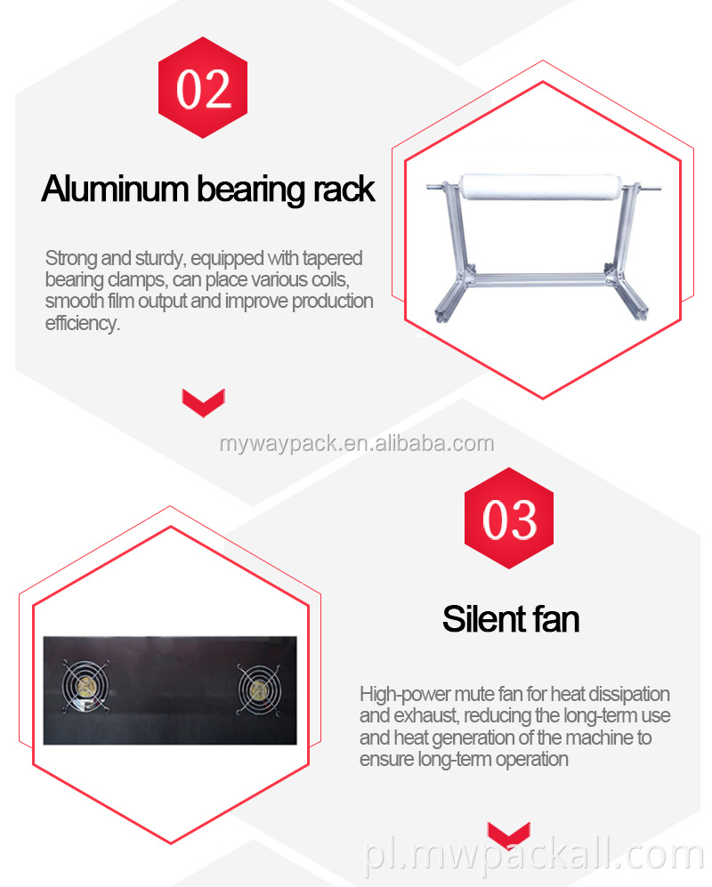 Zrób plastikową maszynę do torebek zgrzewanych na gorąco Maszyna do produkcji plastikowych torebek PE OPP z ceną fabryczną